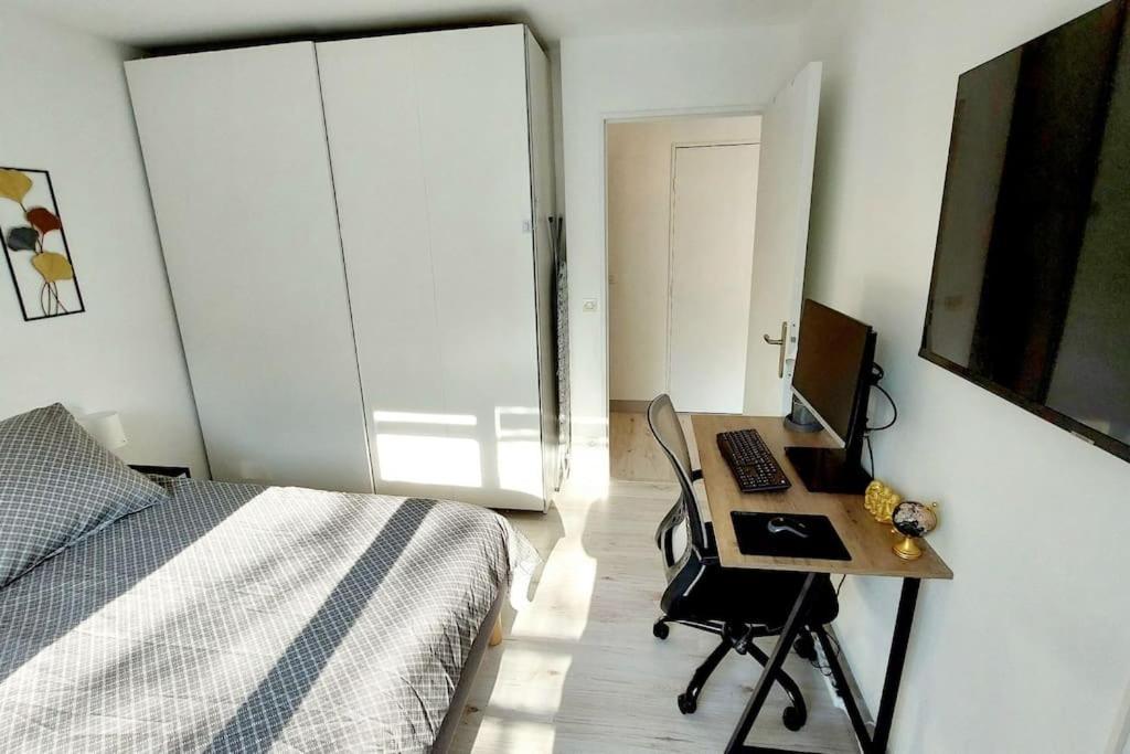 Cosy Home 2, 2 Chambres, 6 Personnes, 3 Min Gare, Parking Cergy Εξωτερικό φωτογραφία